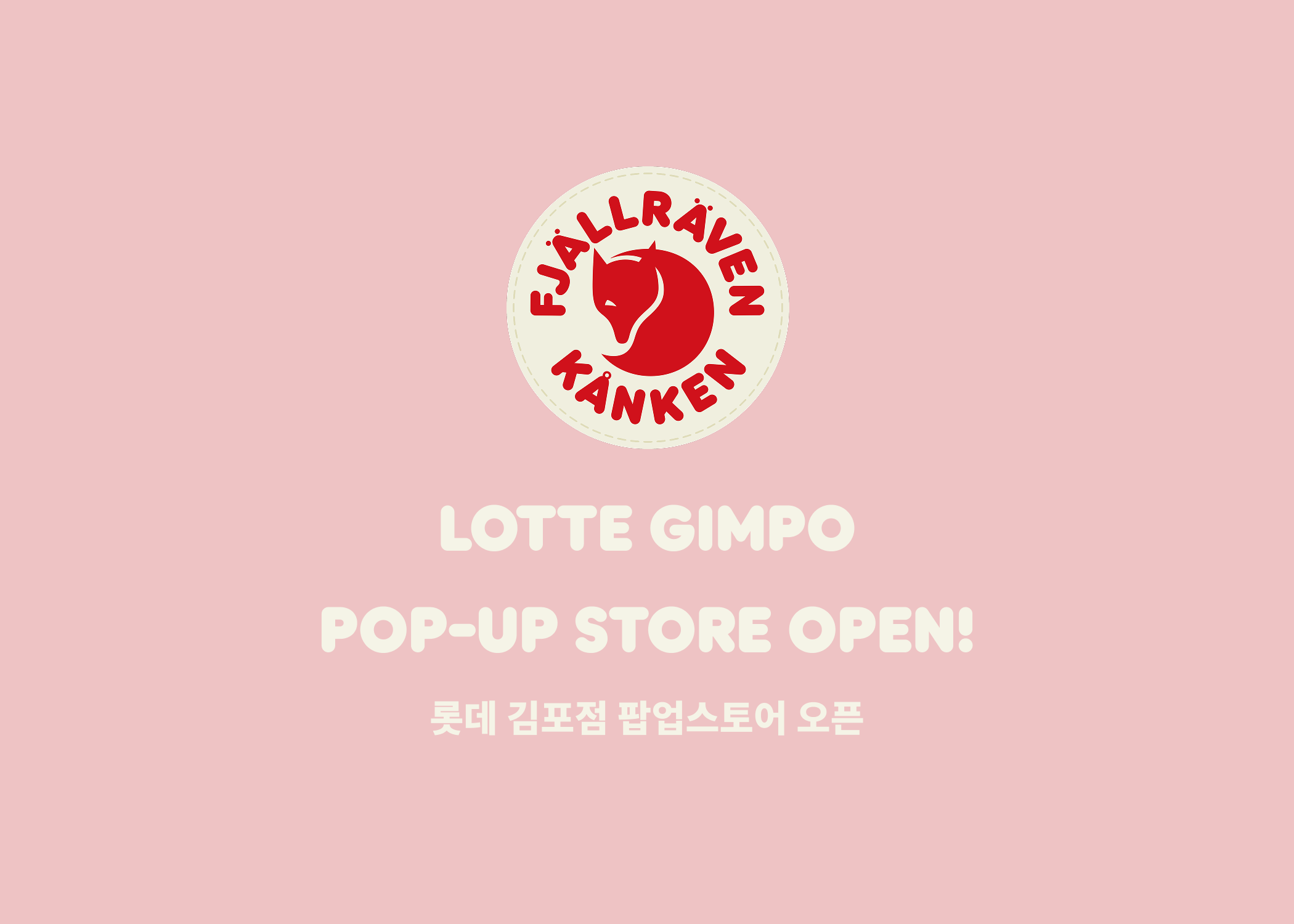 POP-UP STORE OPEN
